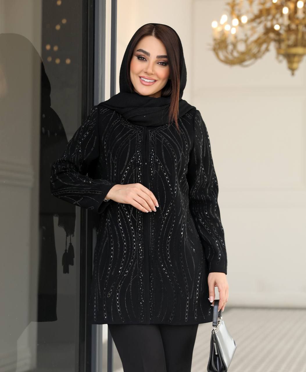 مانتو کتی سنگ دوزی مانلی