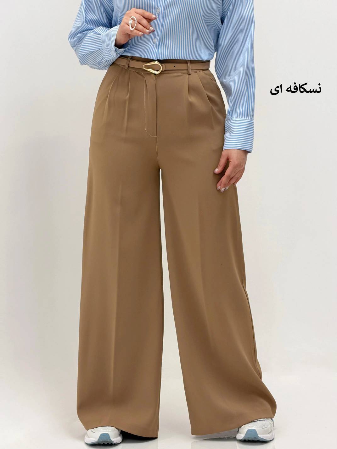 شلوار بگ کرپ دابل