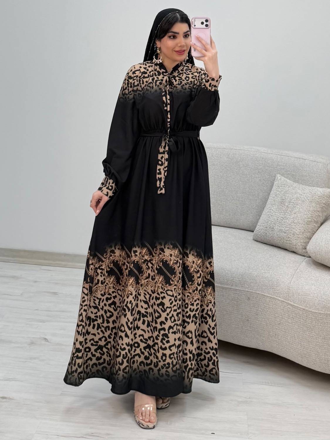 پیراهن ساحلی نیلوفر