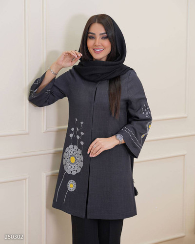 مانتو کتی گلدوزی پریسان