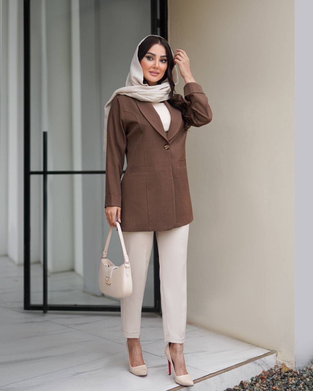 کت یقه آرشال سایز بزرگ پری