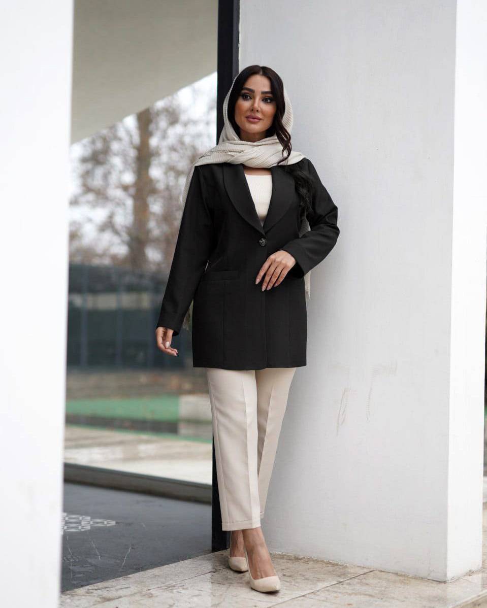 کت یقه آرشال سایز بزرگ پری
