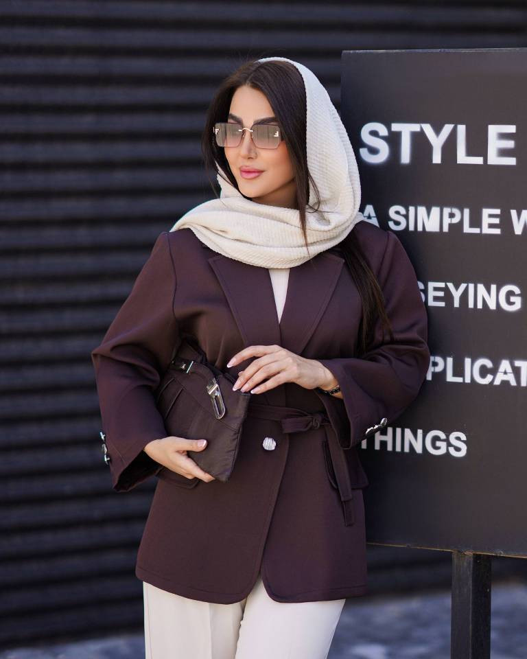 کت یقه انگلیسی جیب فلیتو