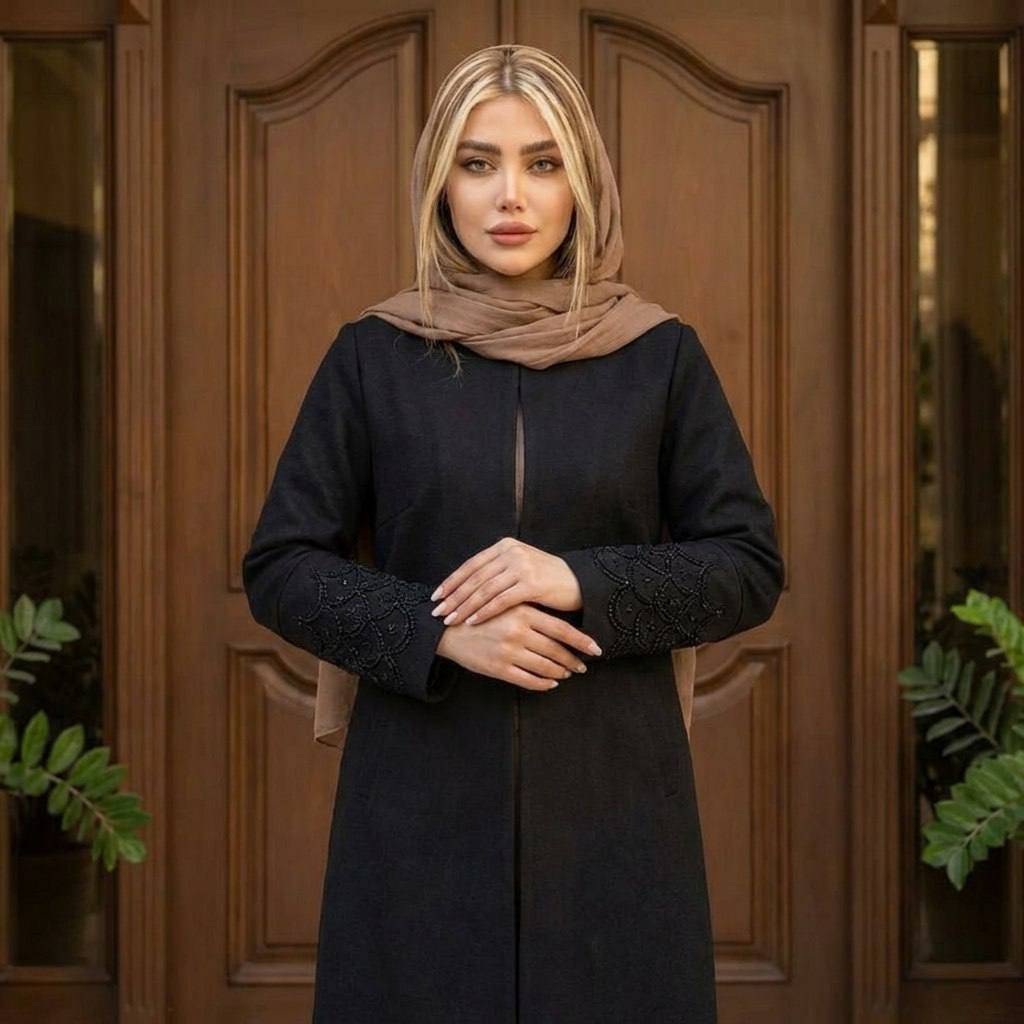 مانتو مجلسی کریستال دوزی شهبانو