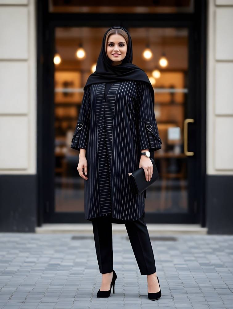 مانتو کاربردی سایز بزرگ زارا