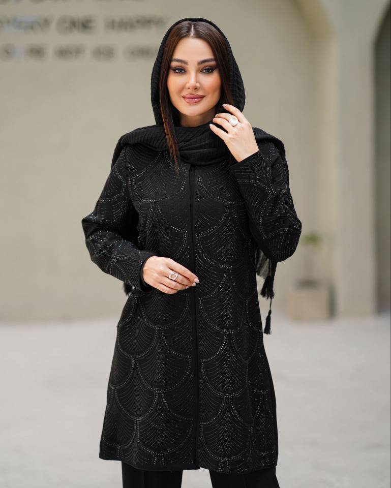 مانتو مجلسی آینه کاری دایانا