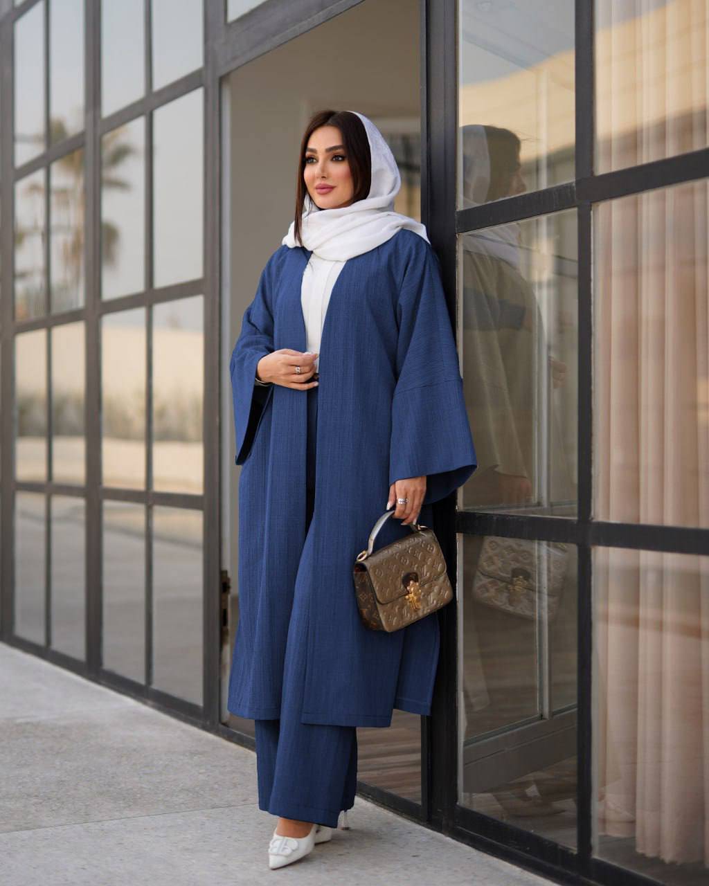 ست مانتو پانچ شلوار ترمه