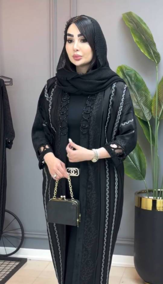 مانتو حریر ژاکارد کریشه