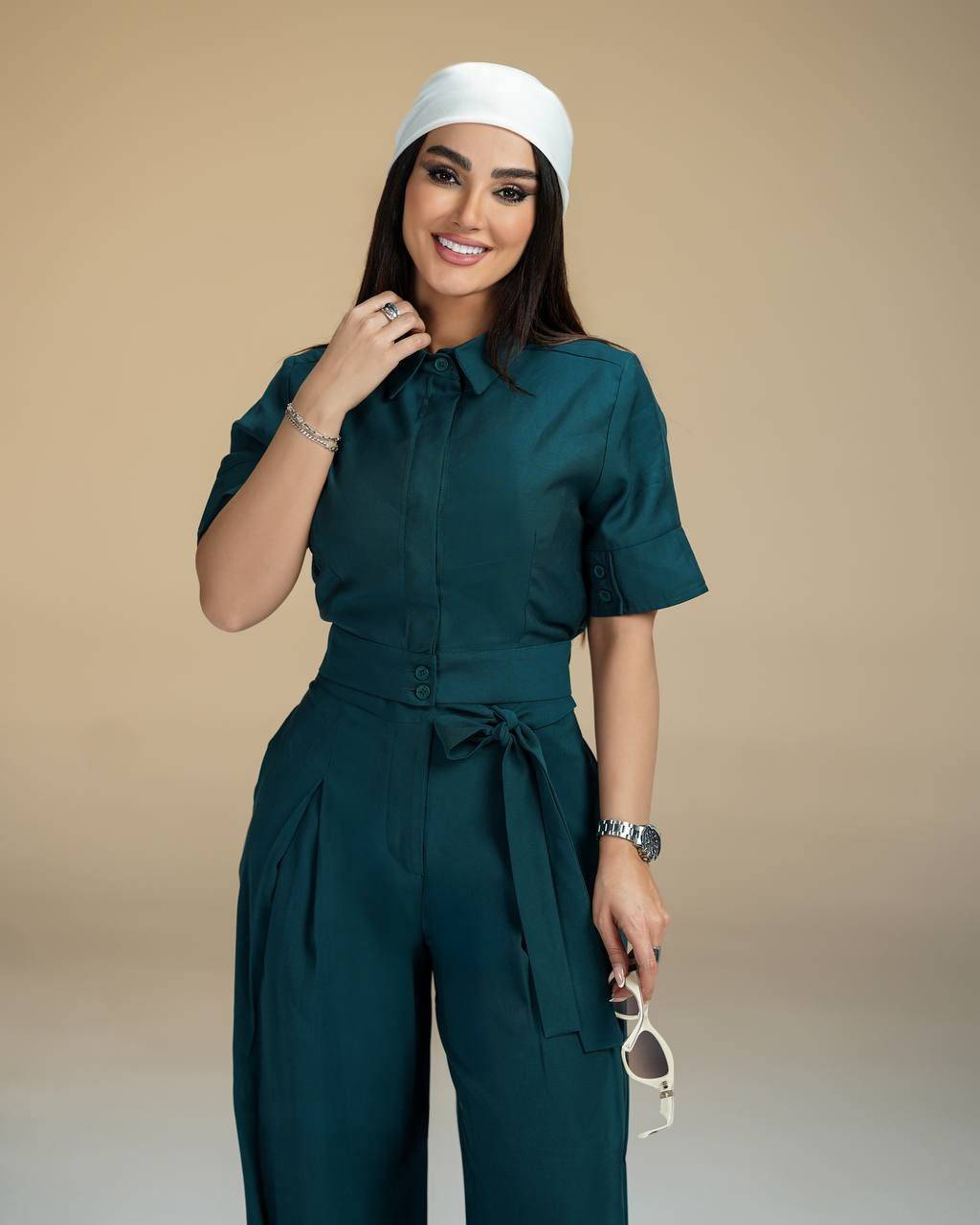 ست شومیز شلوار کوپرا حلما