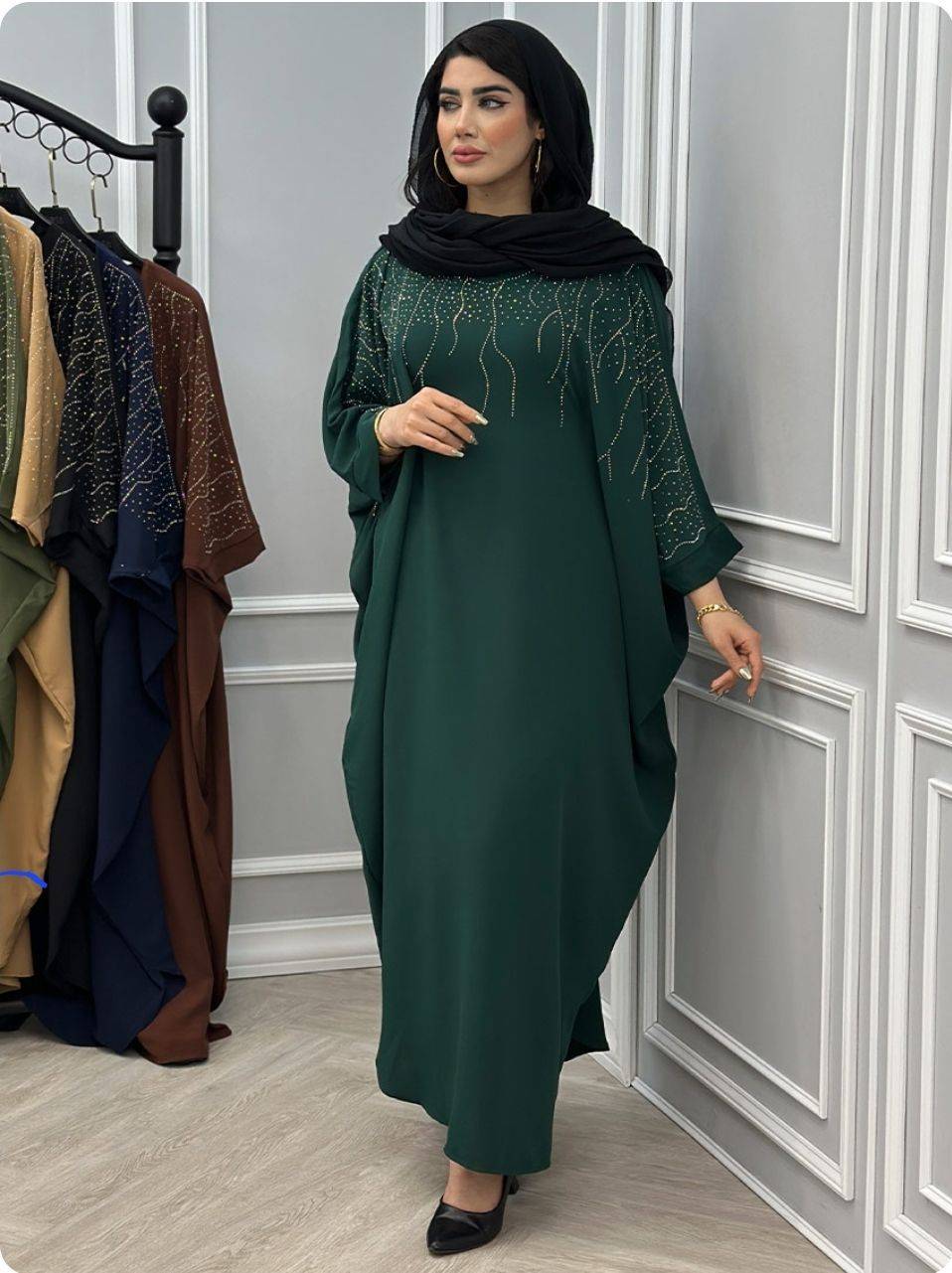 عبا نگین کاری شارونا