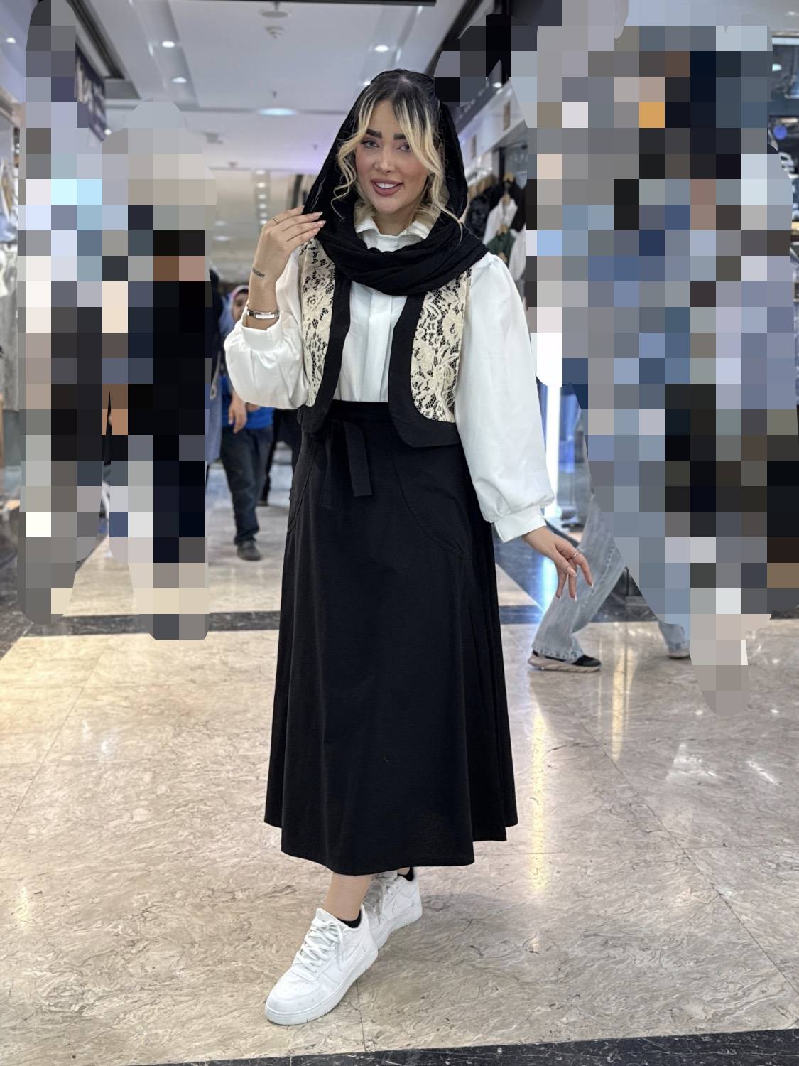 ست ژیله و دامن حوریه