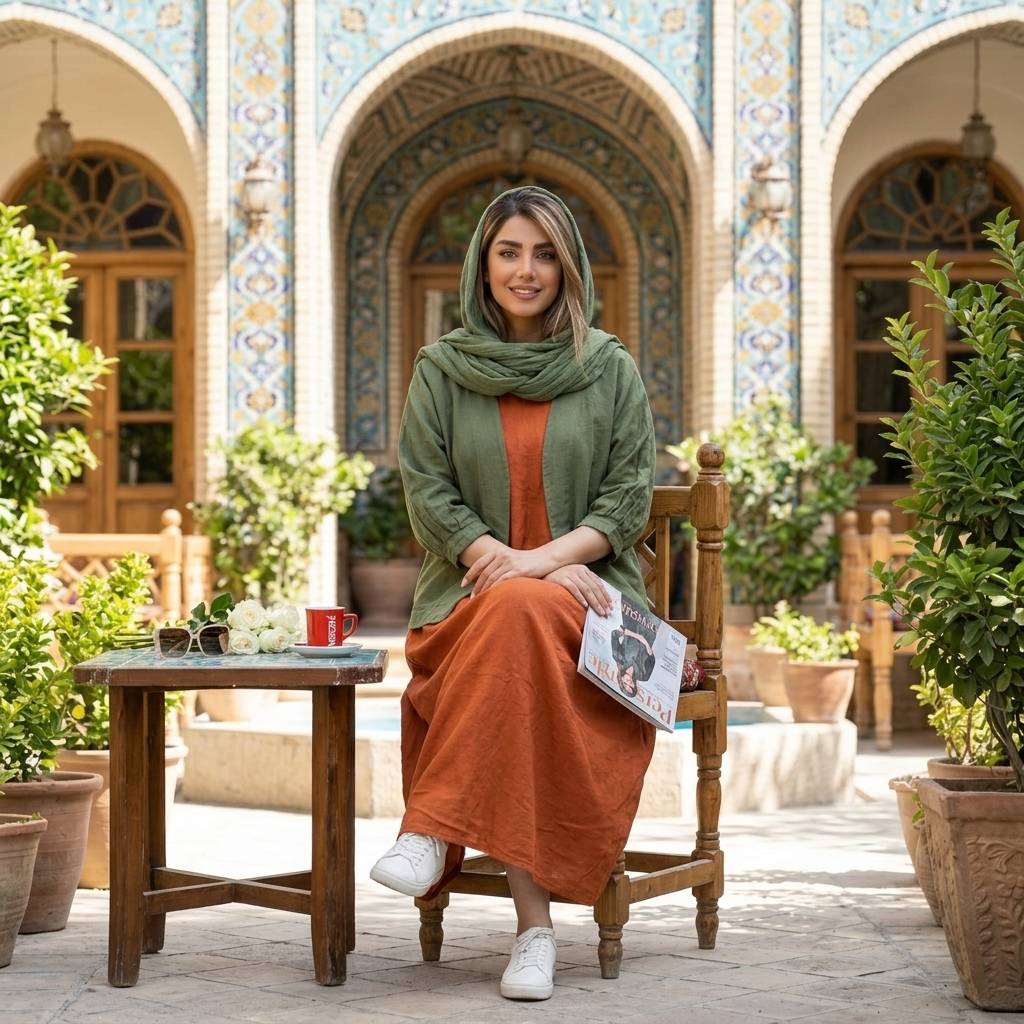 ست کت سارافون خمره ای الیزابت
