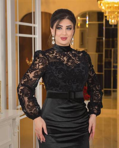 پیراهن مجلسی مخمل پارمیس