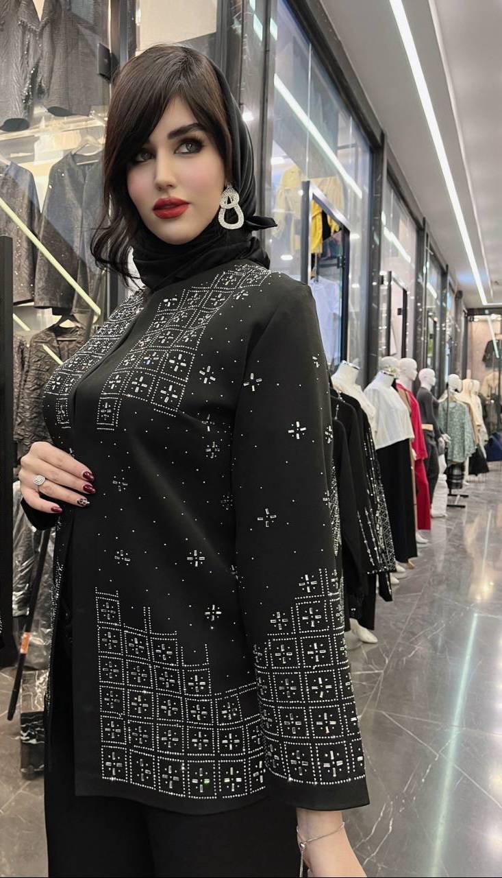 کت مجلسی نگین کاری مانا