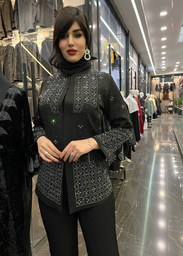 کت مجلسی نگین کاری مانا