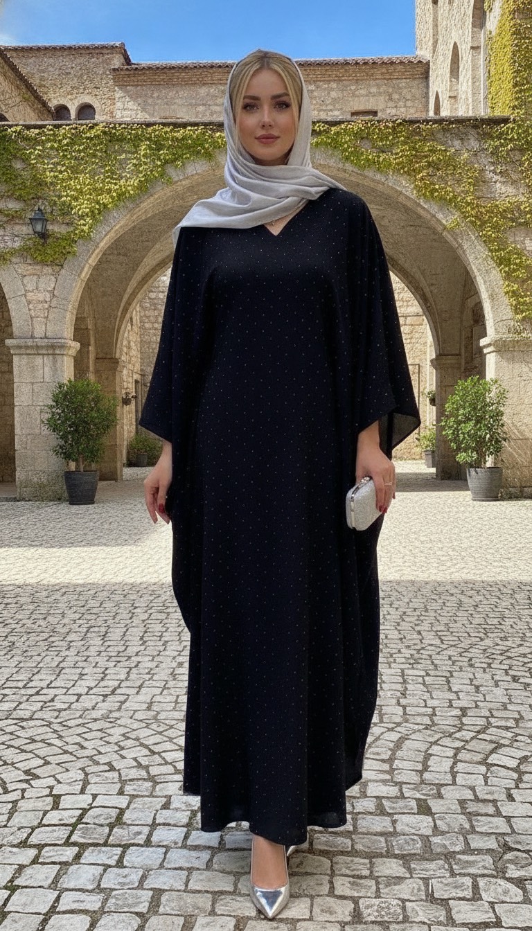 عبا ینزی نگین کاری محرمی صدف