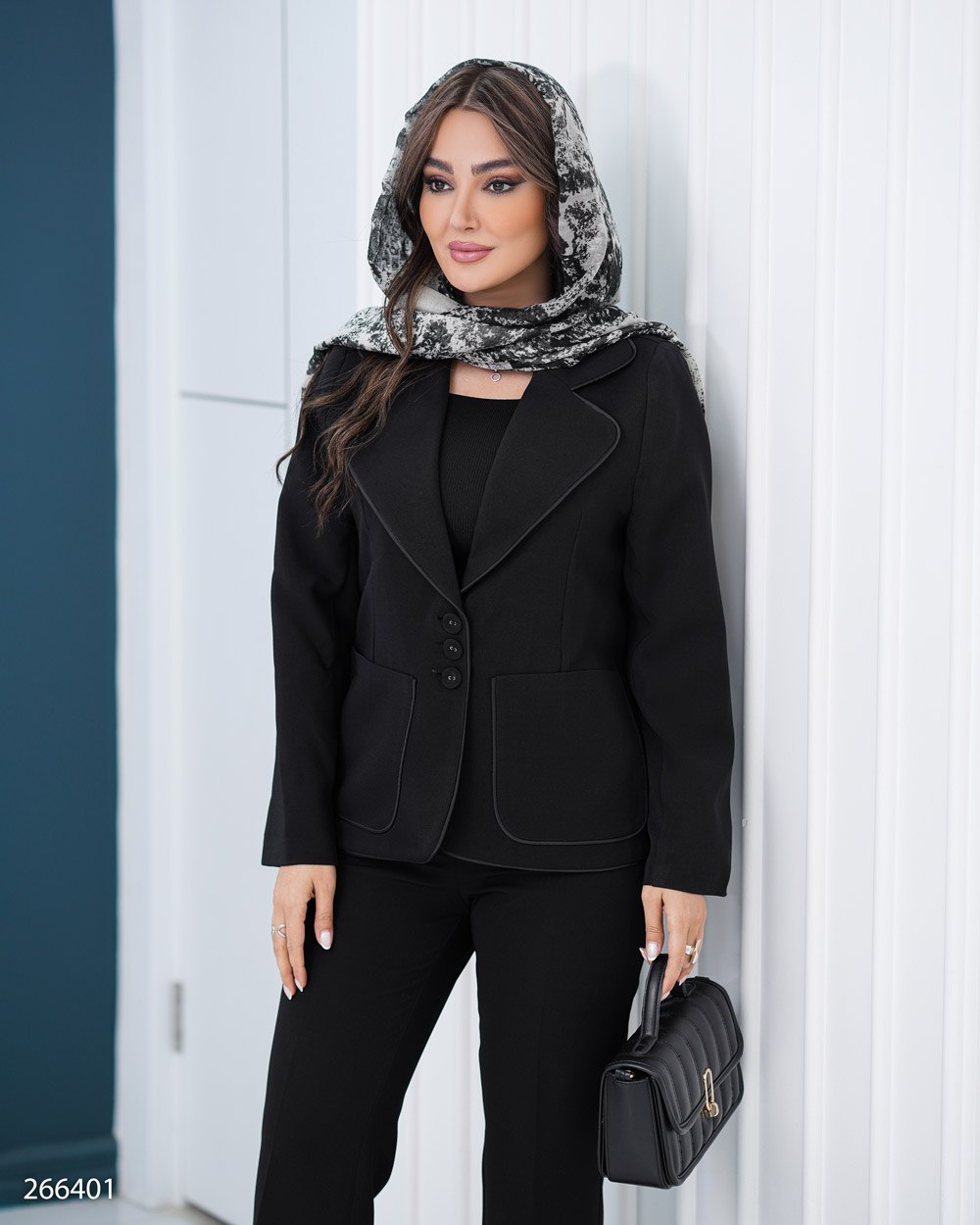 کت یقه انگلیسی مغذی دوزی سیلا